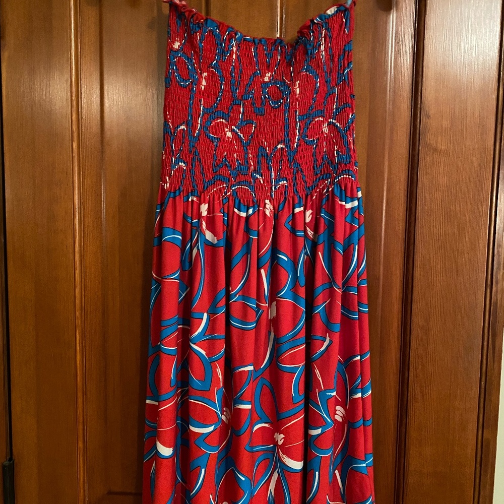 BCBGMAXAZRIA strapless summer dress